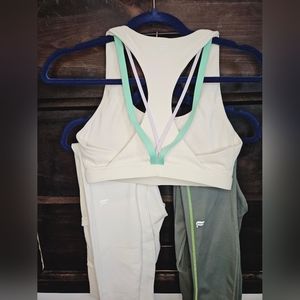 Fabletics Sports Bra & 2 Legging Set